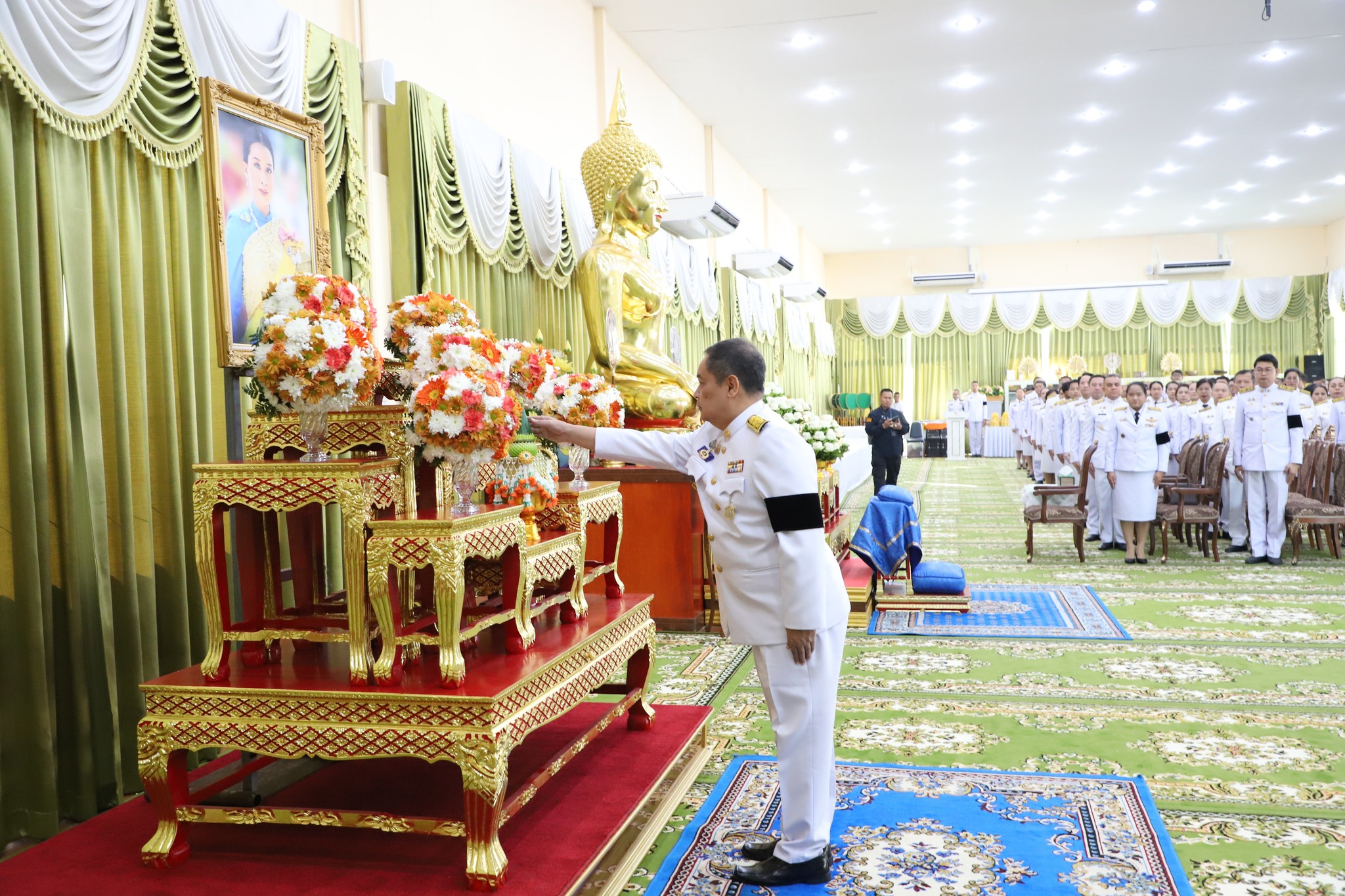 title - เข้าร่วมพิธีเจริญพระพุทธมนต์เฉลิมพระเกียรติ สมเด็จพระเจ้าลูกเธอ เจ้าฟ้าพัชรกิติยาภา นเรนทิราเทพยวดี กรมหลวงราชสาริณีสิริพัชร มหาวัชรราชธิดา เนื่องในโอกาสวันคล้ายวันประสูติ 7 ธันวาคม 